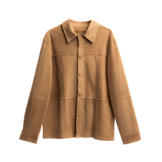 Camisola Quirelli para Hombre con Piel De Borrego Estilo 100101 Camel