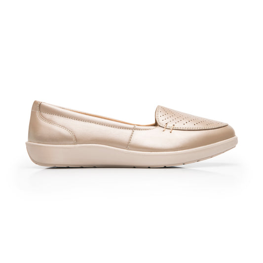 Calzado Confort Flexi para Mujer con Walking Soft Estilo 101912 Dorado