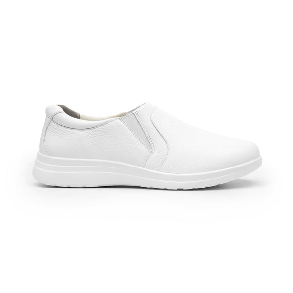 Slip On De Servicio Flexi para Mujer con Recovery Form Estilo 102003 Blanco