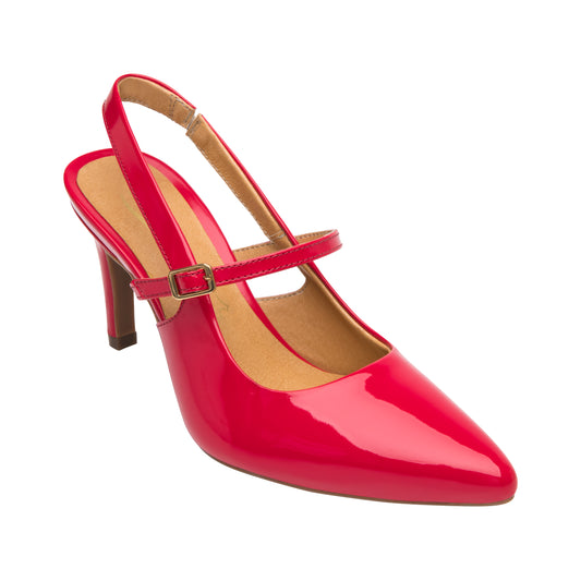 ZAPATILLA DAMA 104519 ROJO IDRIS
