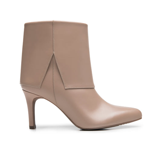 Botín Puntal De Tacón Flexi para Mujer Estilo 104529 Neutro