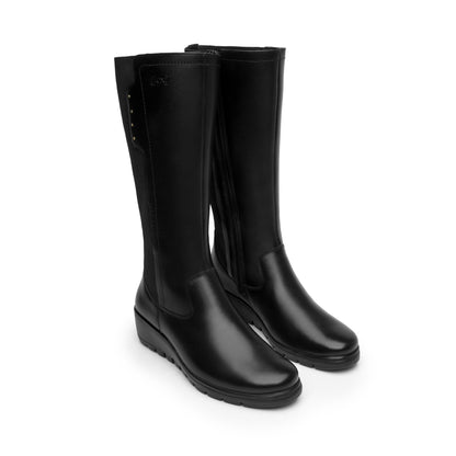BOTA DAMA 104829 NEGRO CATALEYA