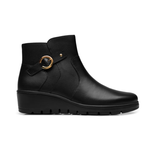 Botín Casual Flexi para Mujer Estilo 104834 Negro