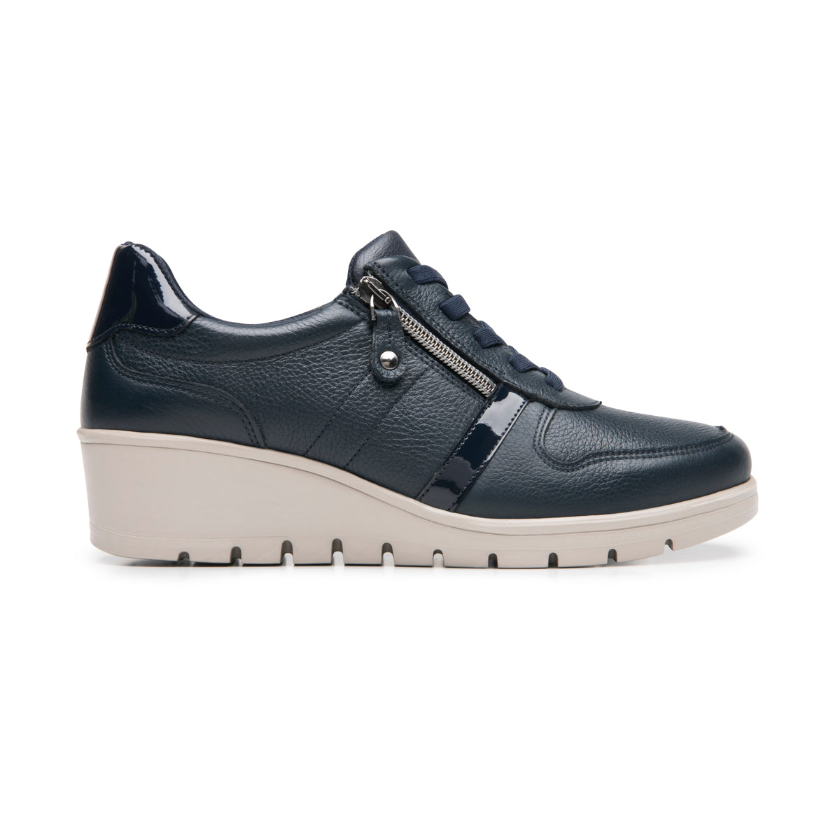 Oxford Casual Flexi para Mujer Estilo 104836 Marino
