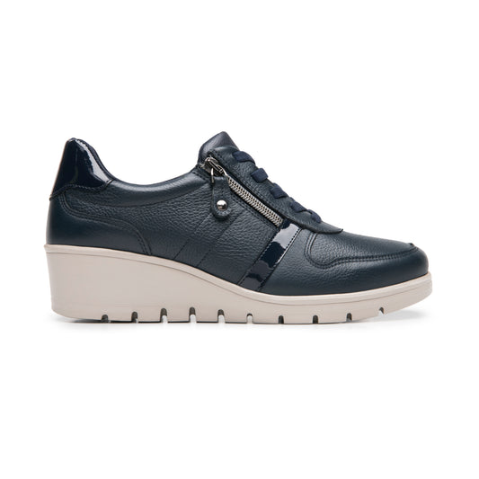 Oxford Casual Flexi para Mujer Estilo 104836 Marino