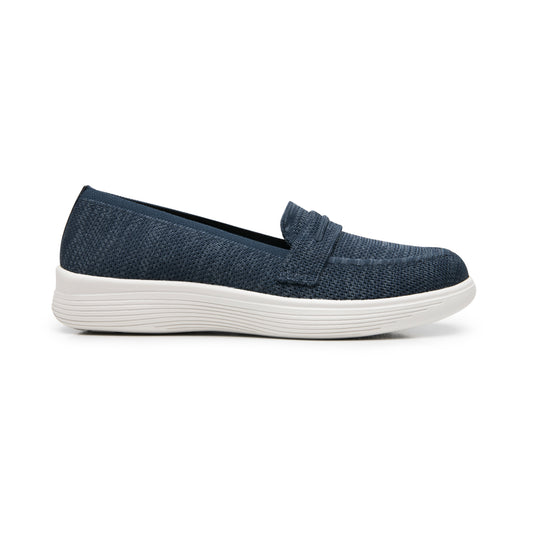 Slip On Tejido Flexi para Mujer Estilo 104936 Marino