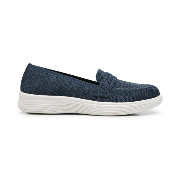 Slip On Tejido Flexi para Mujer Estilo 104936 Marino