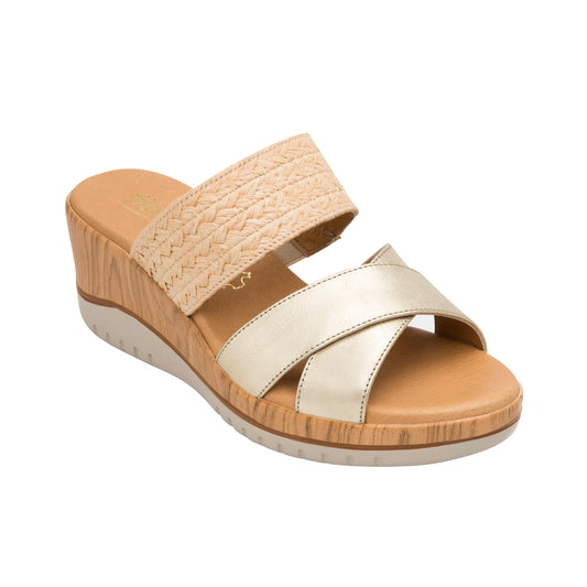 SANDALIA DAMA 113324 DORADO EMILY