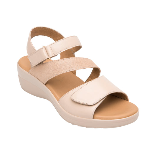 SANDALIA DAMA 116023 BEIGE AMAPOLA