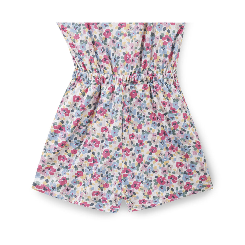 Rumper Coqueta para niña de poliéster multi con tirantes