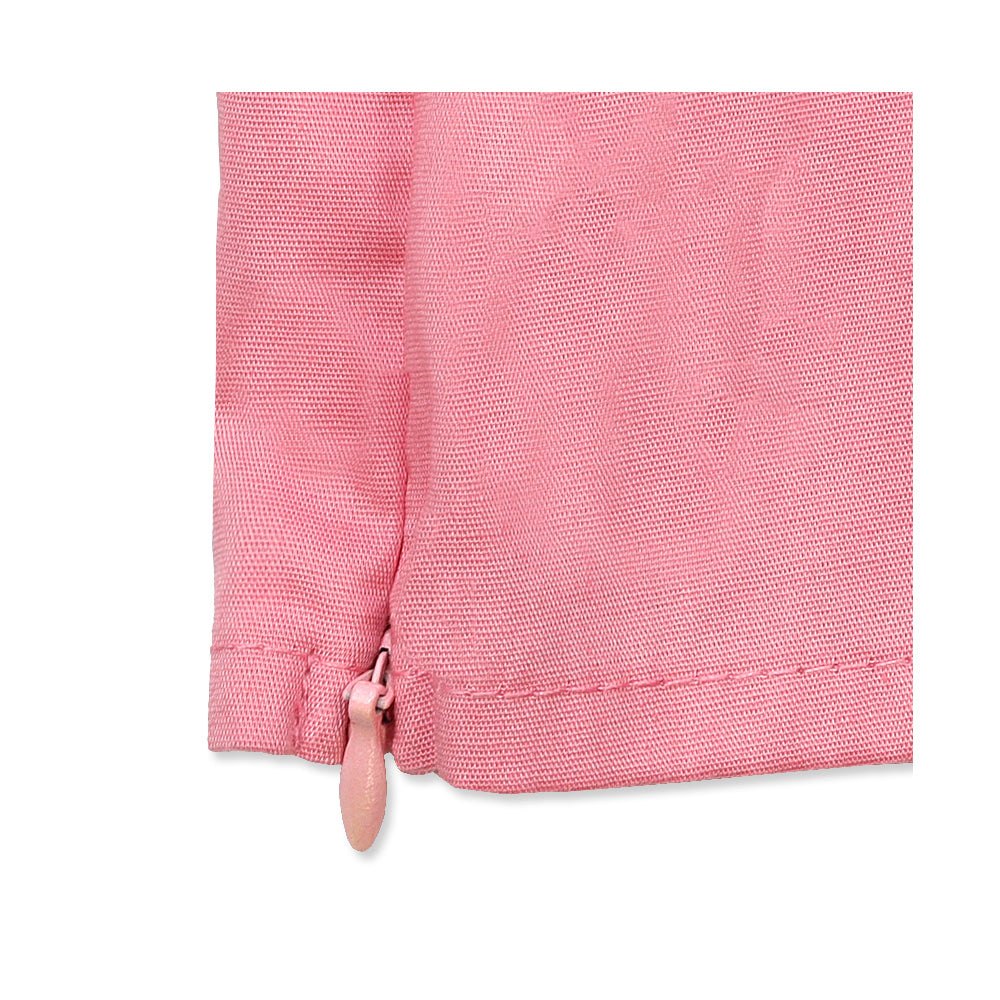 Blusa Coqueta para niña de poliéster en  rosa con pliegue asimétrico