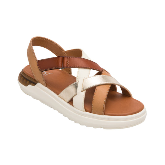 SANDALIA DAMA 129403 MULTICOLOR FRAGA
