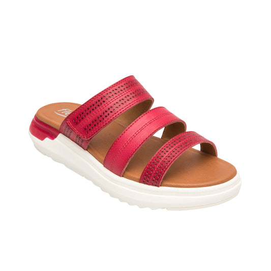 SANDALIA DAMA 129404 ROJO FRAGA