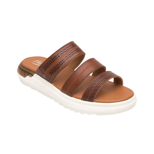 SANDALIA DAMA 129404 TAN FRAGA