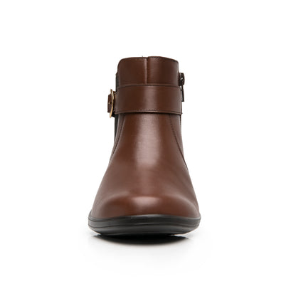 BOTÍN DAMA 130008 DARK TAN RAISSA