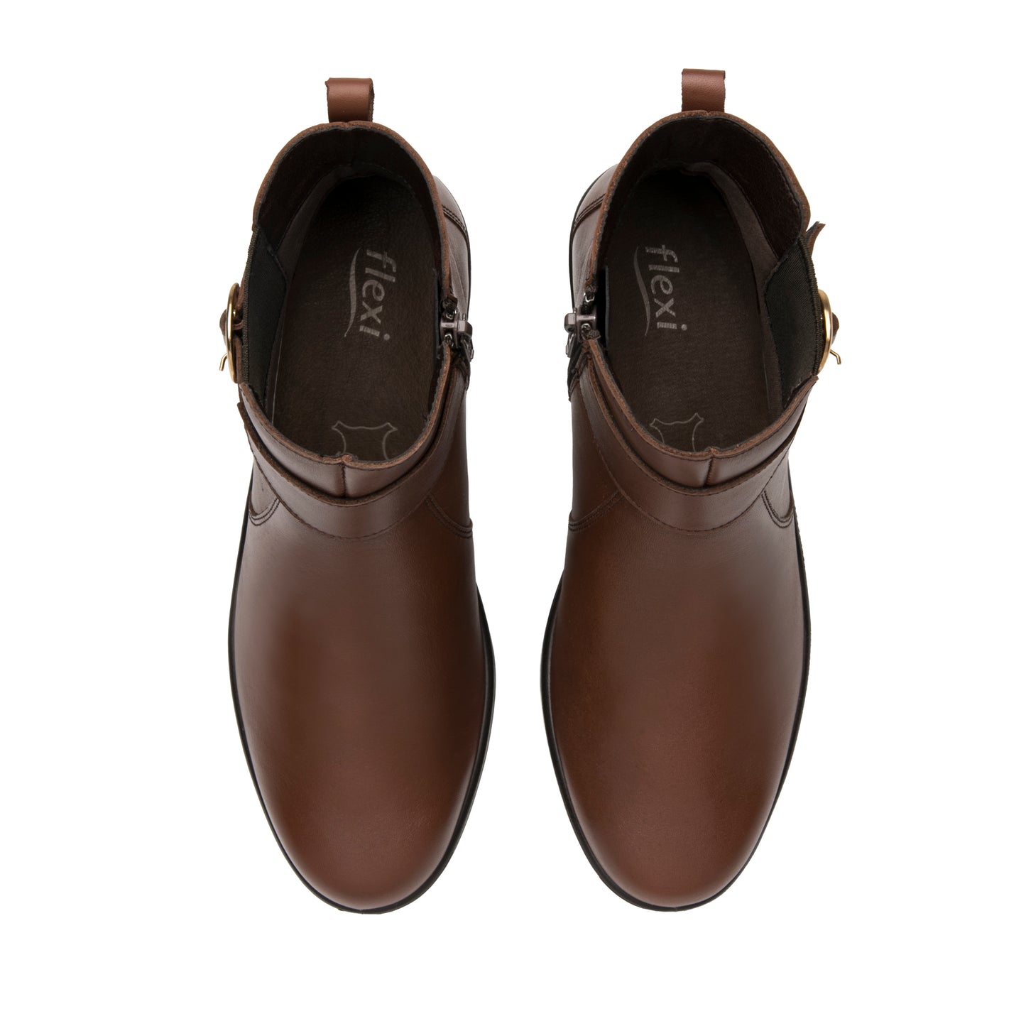 BOTÍN DAMA 130008 DARK TAN RAISSA