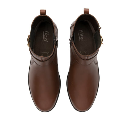 BOTÍN DAMA 130008 DARK TAN RAISSA