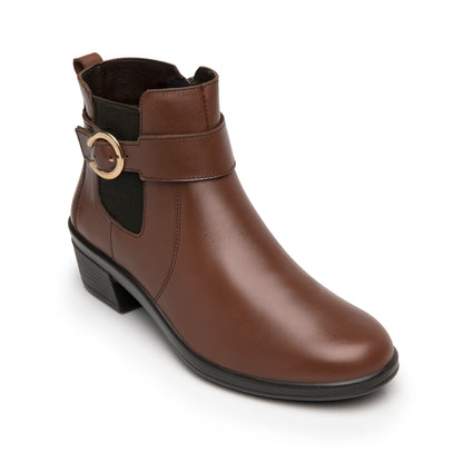 BOTÍN DAMA 130008 DARK TAN RAISSA