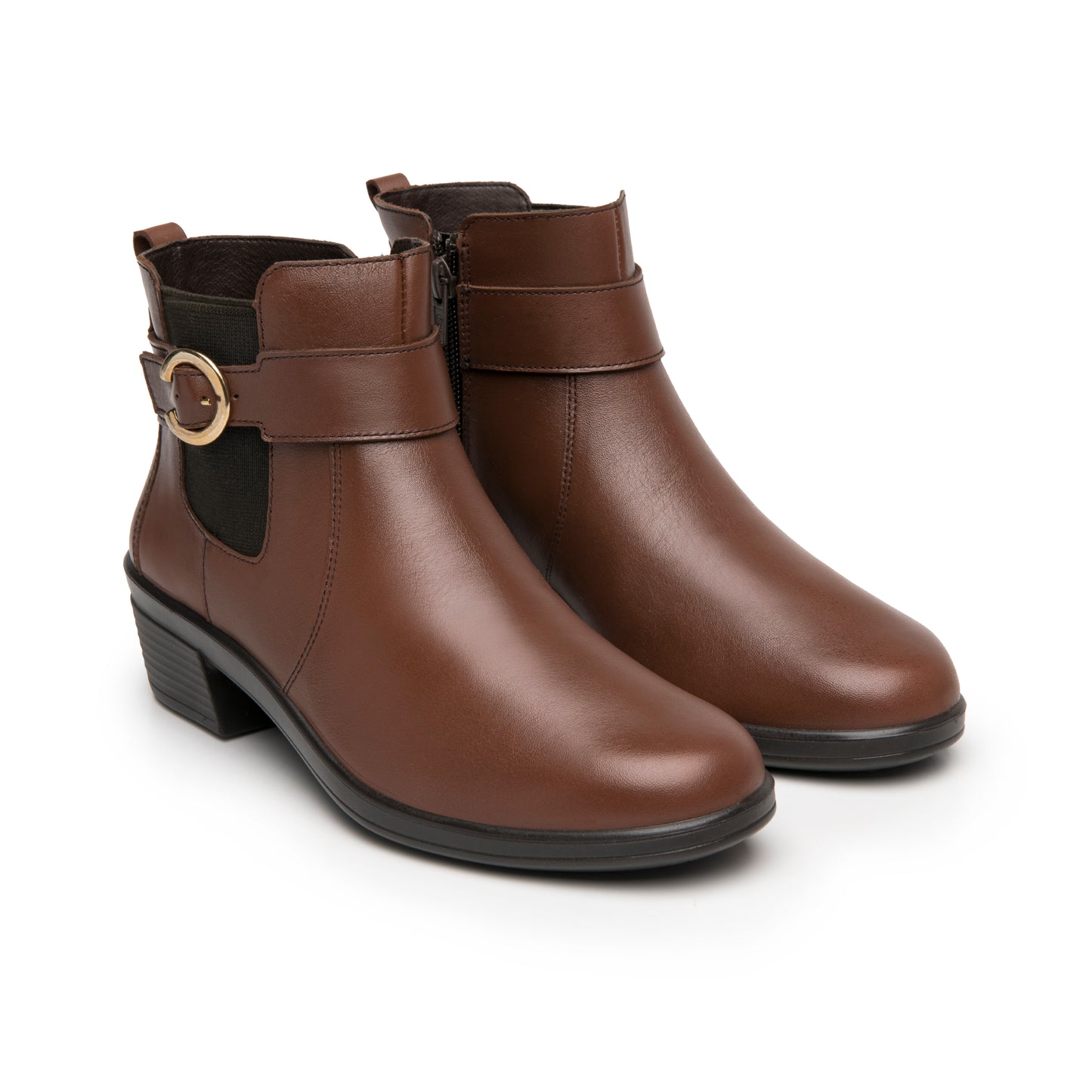 BOTÍN DAMA 130008 DARK TAN RAISSA