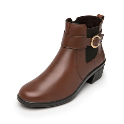 BOTÍN DAMA 130008 DARK TAN RAISSA
