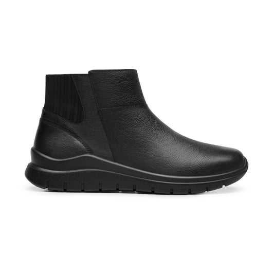 Botín Casual Flexi para Mujer Estilo 130212 Negro