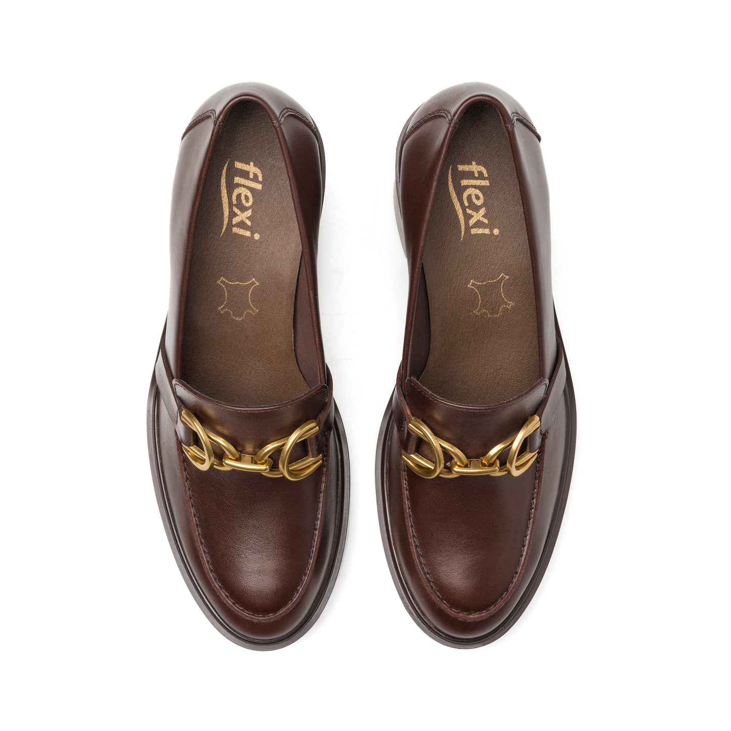 CHOCLO CASUAL PIEL 130301 CAFƒ ISBELLE