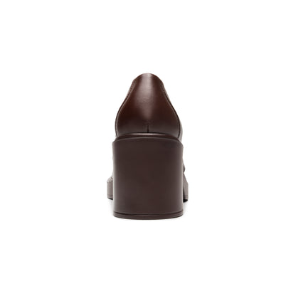 CHOCLO CASUAL PIEL 130301 CAFƒ ISBELLE