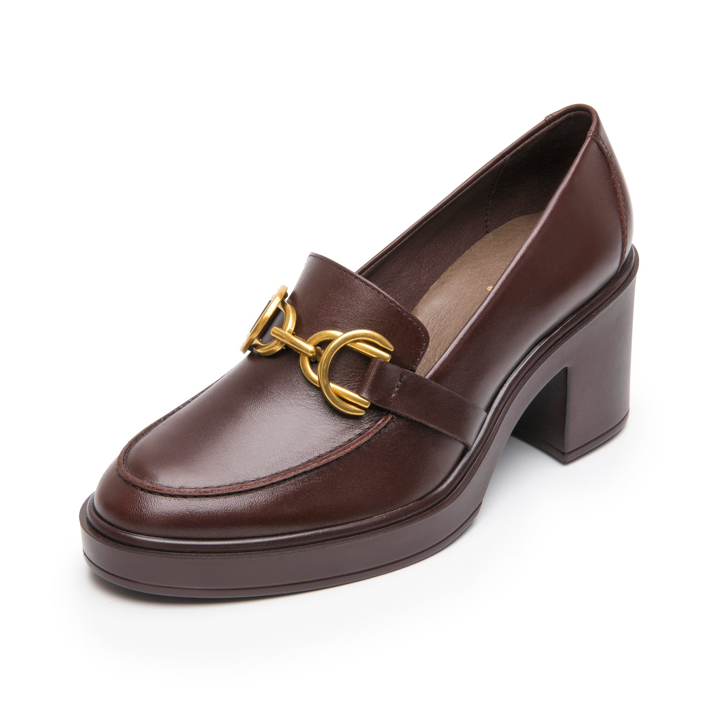 CHOCLO CASUAL PIEL 130301 CAFƒ ISBELLE