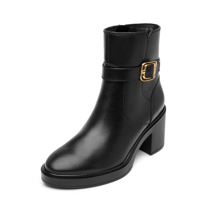 BOTÍN DAMA 130308 NEGRO ISBELLE