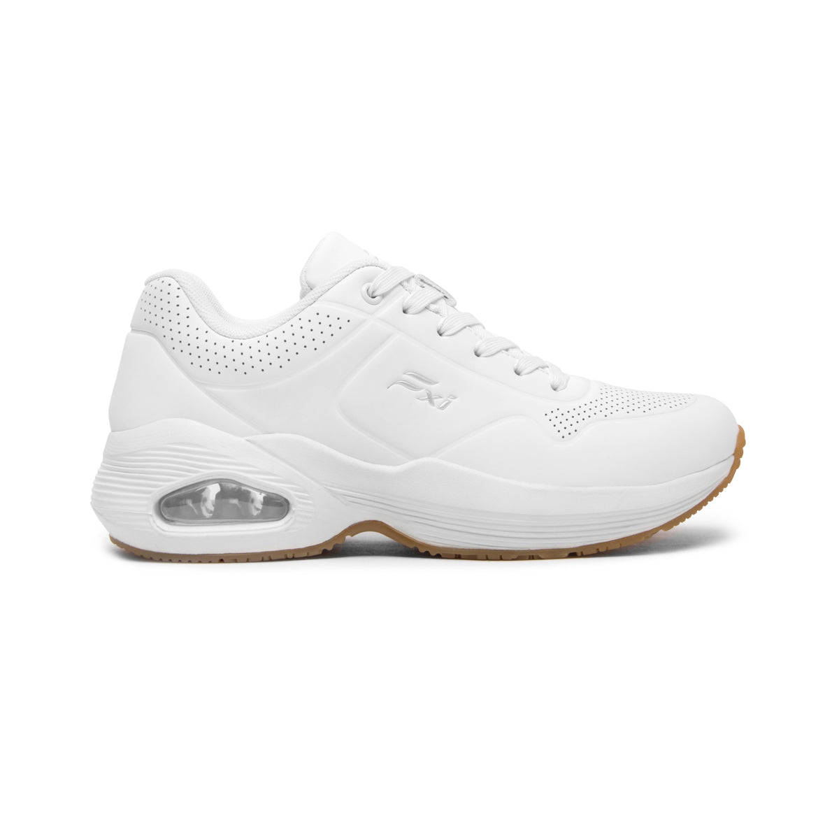 Sneaker Válvula De Aire Flexi para Mujer con Air shock Estilo 131501 Blanco