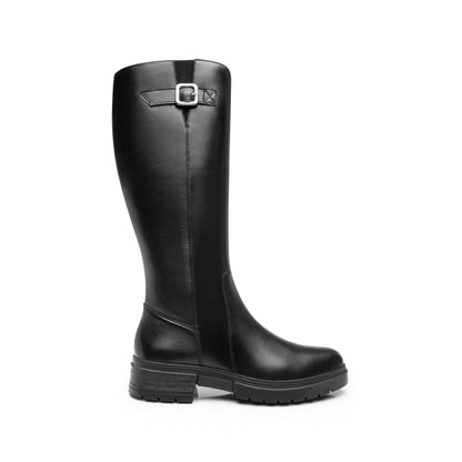 BOTA DAMA 131910 NEGRO ANTICA
