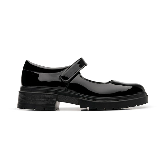 Calzado Escolar Ajustable Flexi para Niña Estilo 131913 Negro