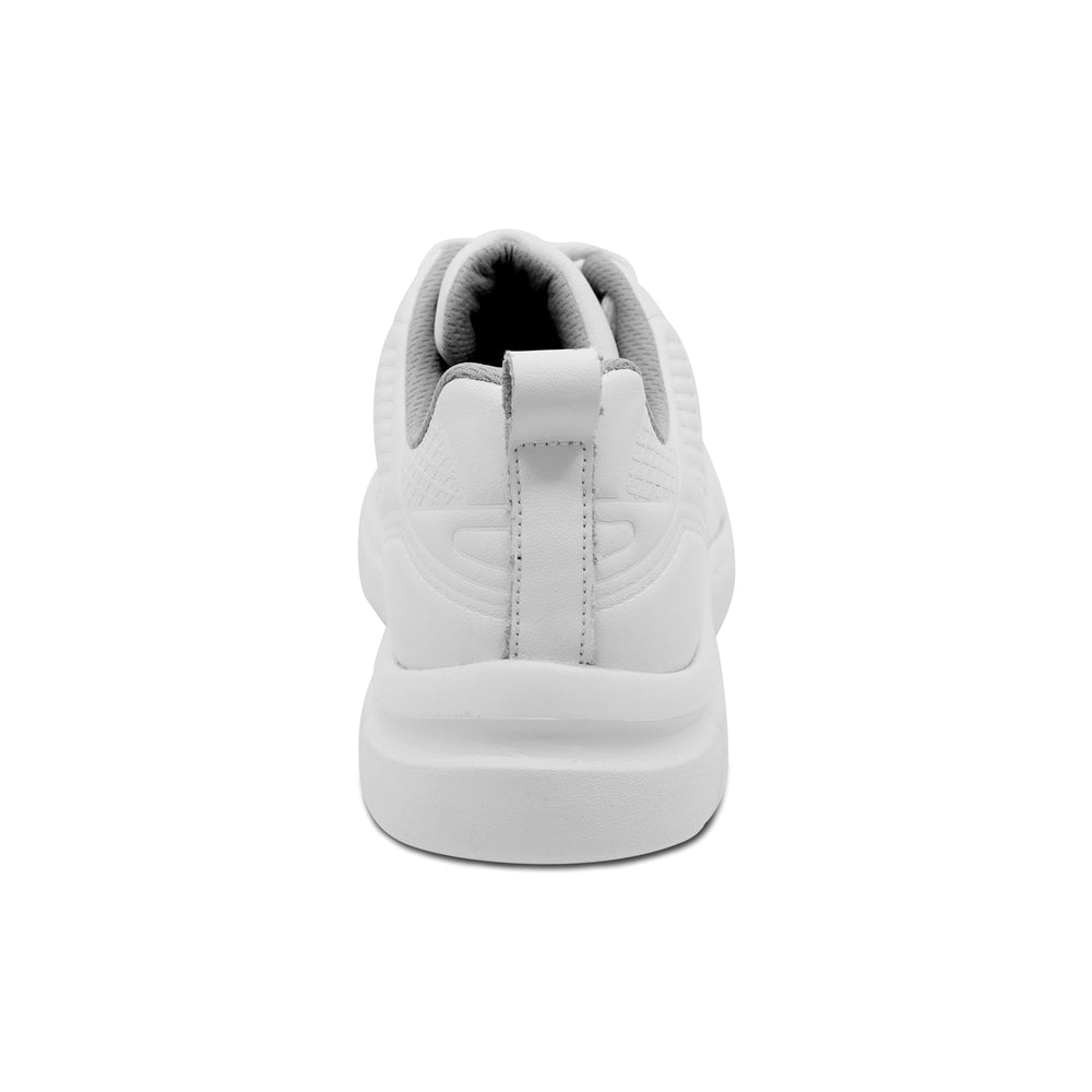 Tenis escolar Audaz para niño en piel blanco Balú con diseño texturizado