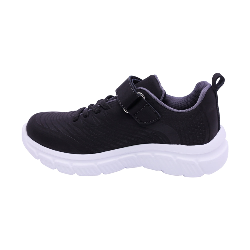 TENIS AUDAZ PARA NIÑO COLOR NEGRO DE SINTETICO BALU CON TIRA DE CONTACTO