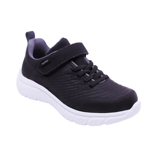 TENIS AUDAZ PARA NIÑO COLOR NEGRO DE SINTETICO BALU CON TIRA DE CONTACTO
