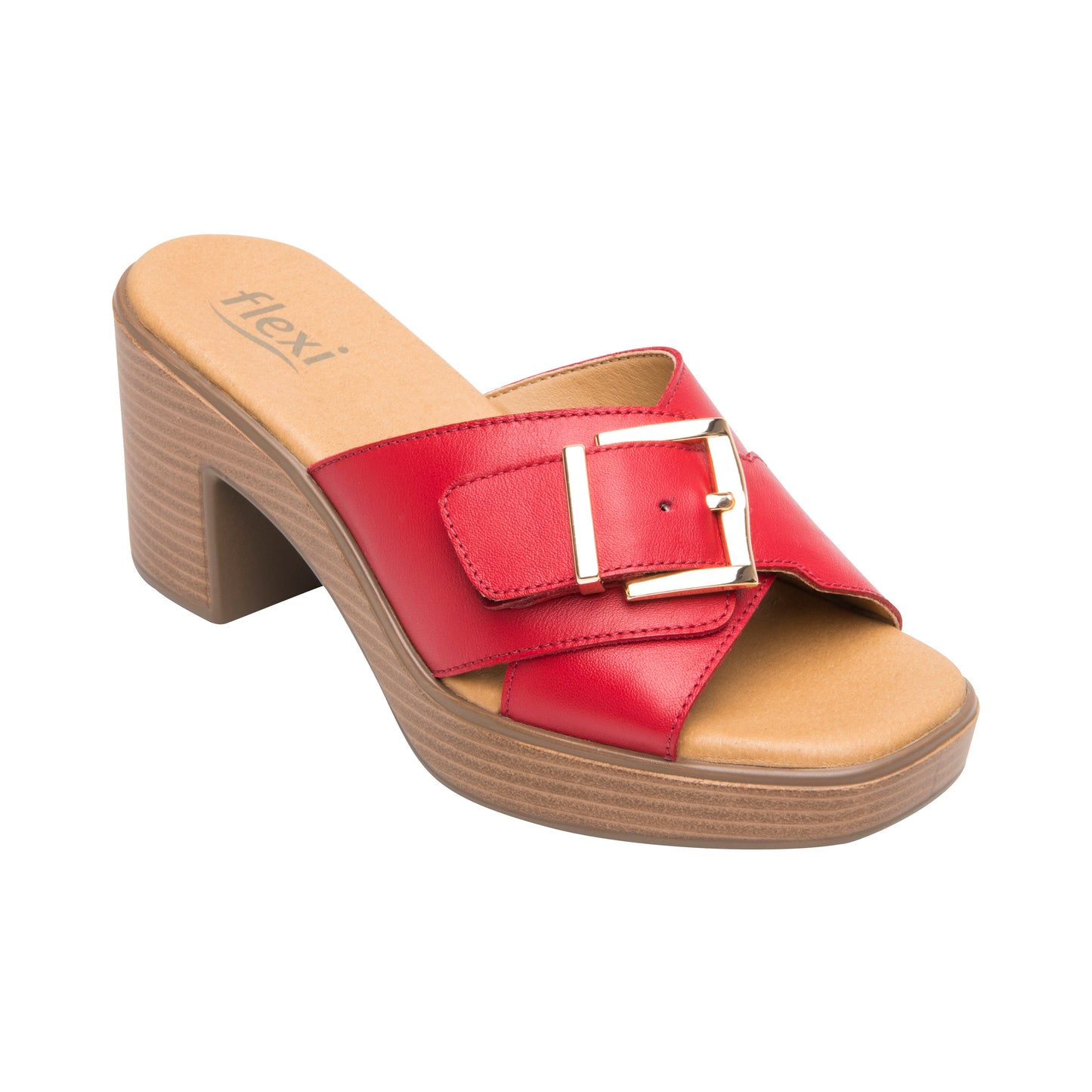 SANDALIA DAMA 133501 ROJO KAIA