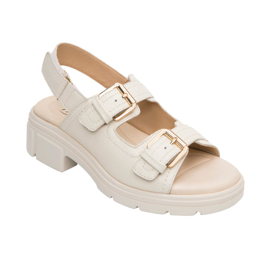 SANDALIA DAMA 133805 HUESO SIDNEY