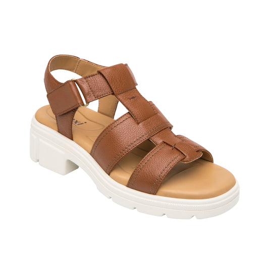 SANDALIA DAMA 133806 TAN SIDNEY