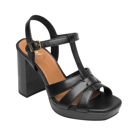 SANDALIA DAMA 134401 NEGRO KATNIS