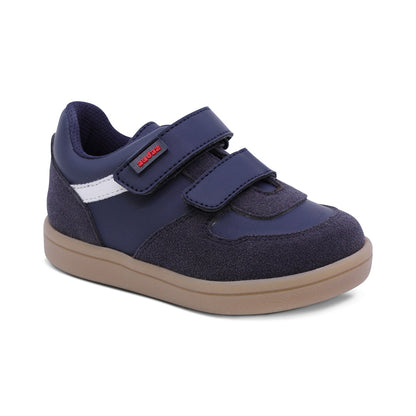 TENIS AUDAZ PARA NIÑO DE SINTÉTICO COLOR AZUL SMITH CON TIRA DE CONTACTO