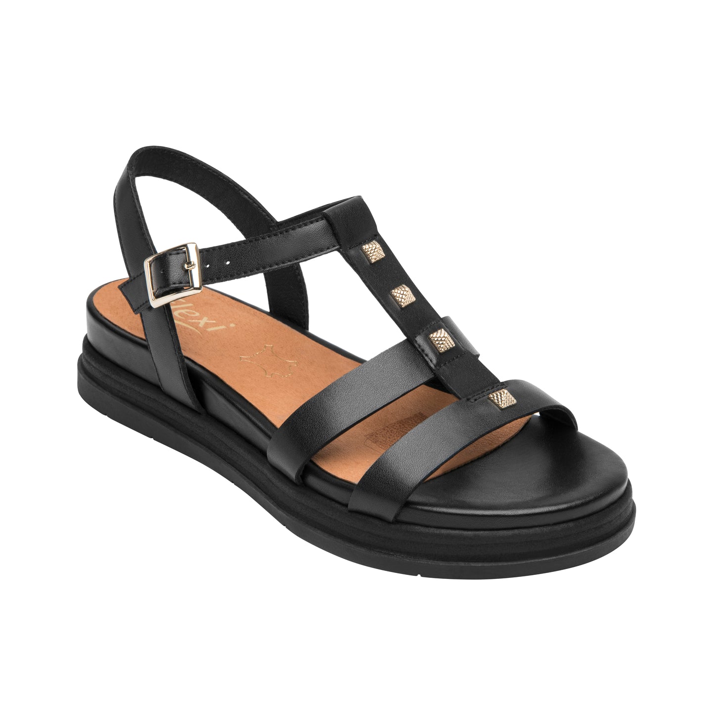 SANDALIA DAMA 135302 NEGRO STEPHANY