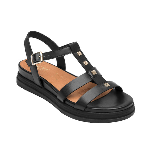 SANDALIA DAMA 135302 NEGRO STEPHANY