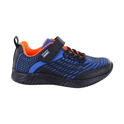 Tenis para niño audaz en material sintético color azul saturno con tira de contacto