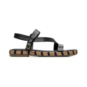 SANDALIA DAMA 135701 NEGRO ZARIMA