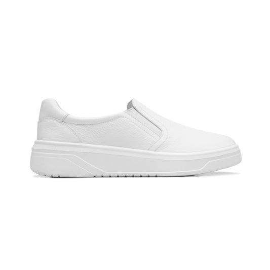 Sneaker Casual De Piel Flexi para Mujer Estilo 136606 Blanco