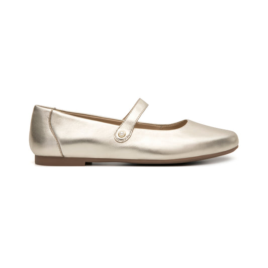 Balerina Casual Flexi para Mujer con Amortiguamiento Estilo 136805 Oro