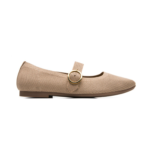 Balerina Mary Jane Flexi para Mujer Estilo 136806 Beige