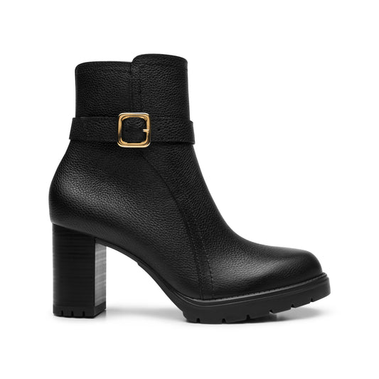 Botín De Tacón Flexi para Mujer Estilo 137108 Negro