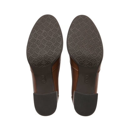 ZAPATILLA DAMA 137302 DARK TAN MERCEDES