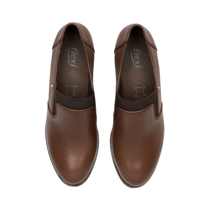 ZAPATILLA DAMA 137302 DARK TAN MERCEDES